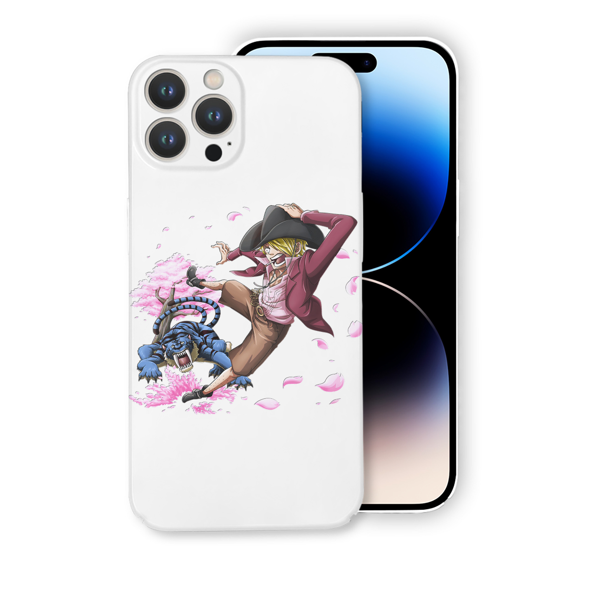 （画像用） ワンピース サンジ ONE PIECE Sanji 【iPhone 14シリーズ対応】ハードケース